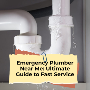 emergency plumber near me
